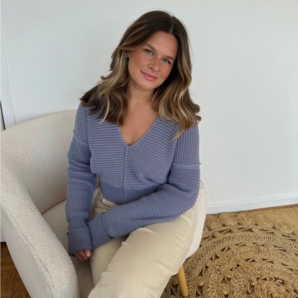 Free People We The Free Into You Pullover - Picture 1 of 8